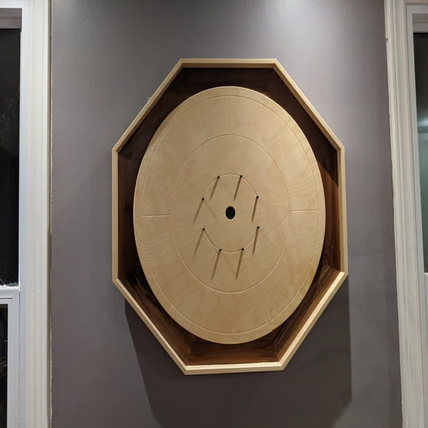 Giá treo tường bàn Crokinole (Crokinole Wall Mount) - Image 1
