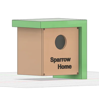Nhà chim sẻ Cape (Cape Sparrow Birdhouse)
