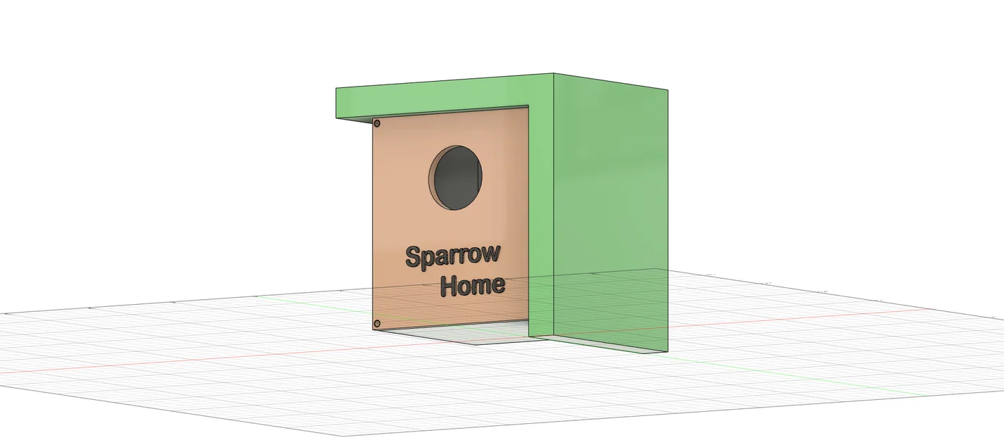 Nhà chim sẻ Cape (Cape Sparrow Birdhouse) - Image 5