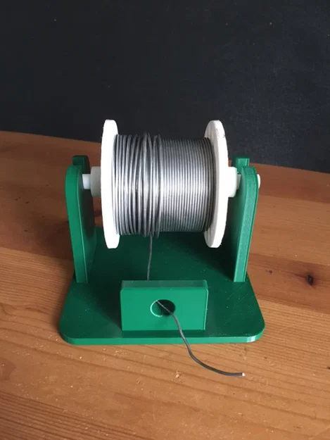 Giá đỡ cuộn chì hàn 3D tiện lợi cho góc làm việc - Image 1
