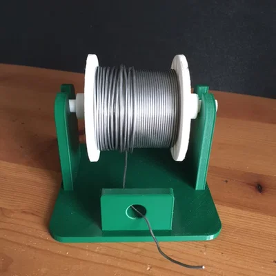 Giá đỡ cuộn chì hàn 3D tiện lợi cho góc làm việc