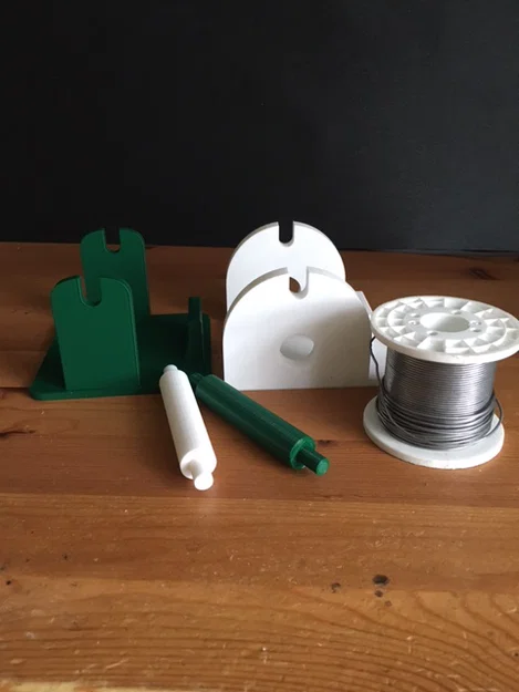 Giá đỡ cuộn chì hàn 3D tiện lợi cho góc làm việc - Image 7