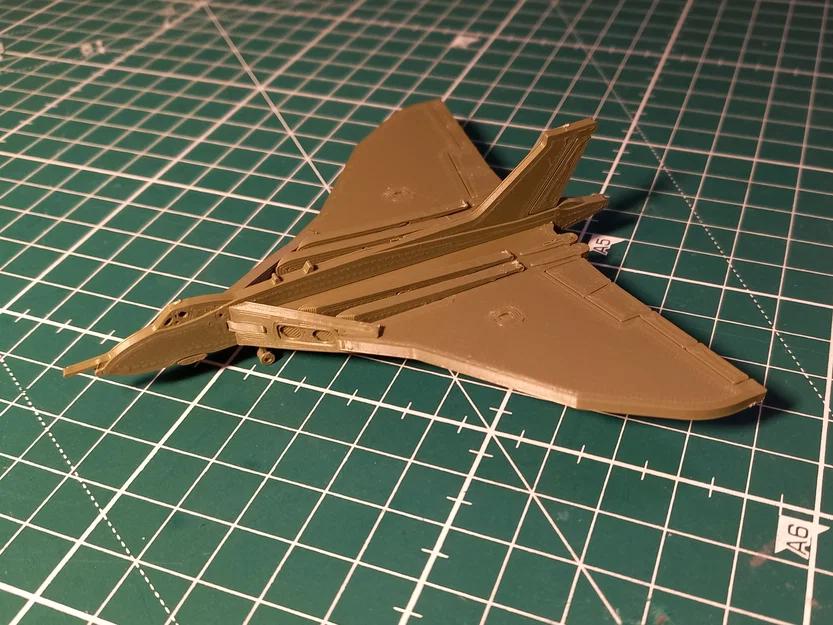 Avro Vulcan Kit Card – Mô hình lắp ráp - Image 2