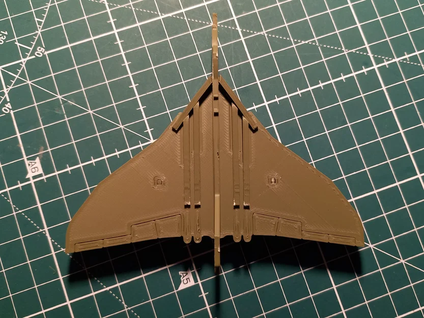 Avro Vulcan Kit Card – Mô hình lắp ráp - Image 3
