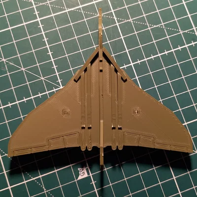 Avro Vulcan Kit Card – Mô hình lắp ráp