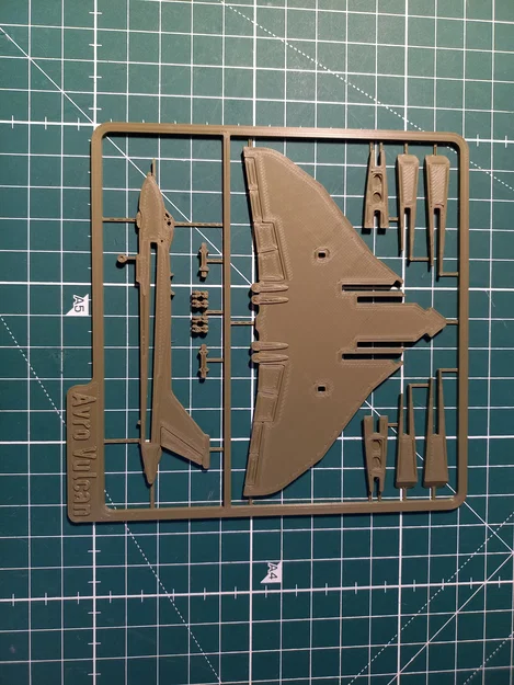 Avro Vulcan Kit Card – Mô hình lắp ráp - Image 5