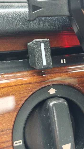 Núm thông gió 190E/W201 (Blower knob) cho Mercedes 190E/W201 - Image 1