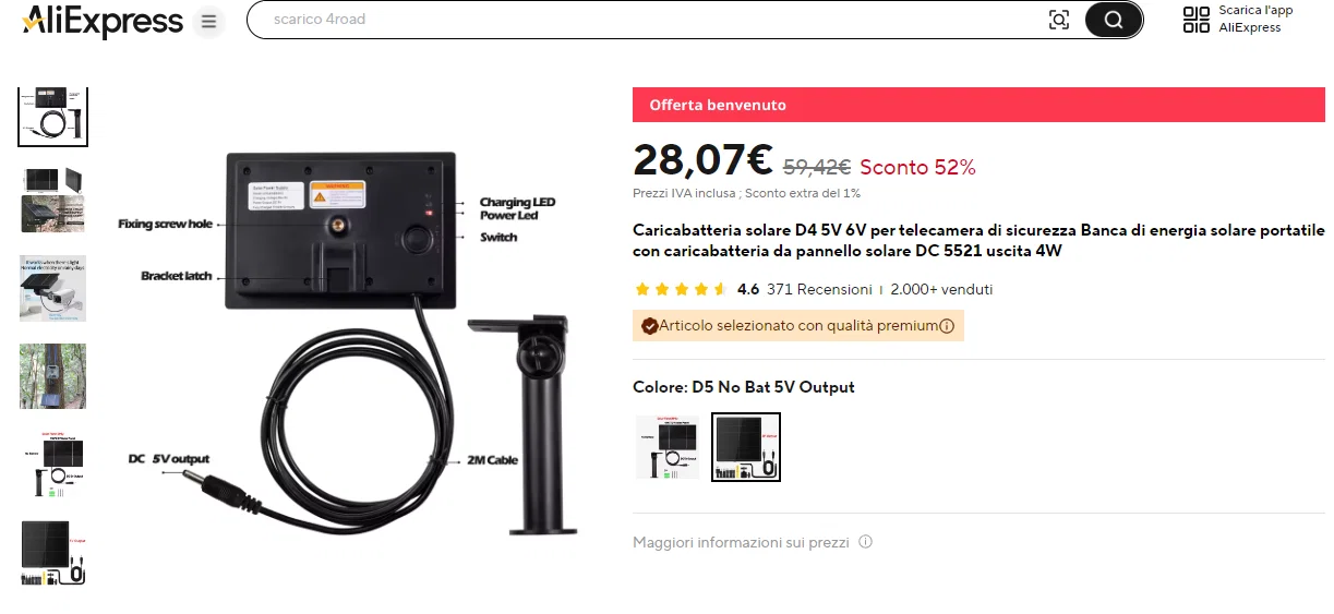 Giá đỡ tấm pin PV ban công | Chân đế solar panel AliExpress - Image 3