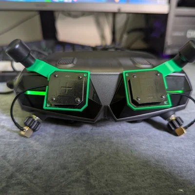 Ngàm gắn anten patch 3D cho kính FPV Walksnail Goggles X