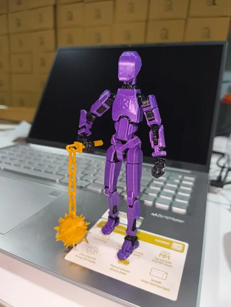 Phụ kiện vũ khí chùy gai (Flail) cho mô hình Dummy 13 cực chất - Image 1