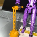 Phụ kiện vũ khí chùy gai (Flail) cho mô hình Dummy 13 cực chất - Thumbnail 2