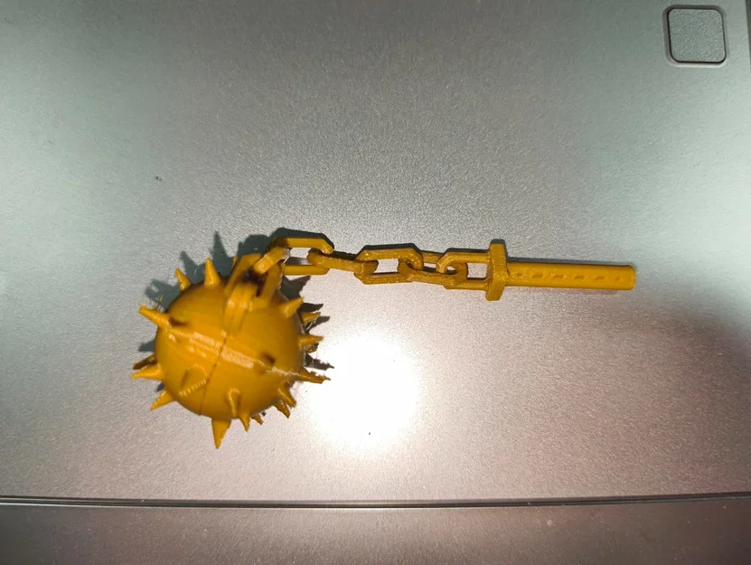 Phụ kiện vũ khí chùy gai (Flail) cho mô hình Dummy 13 cực chất - Image 3