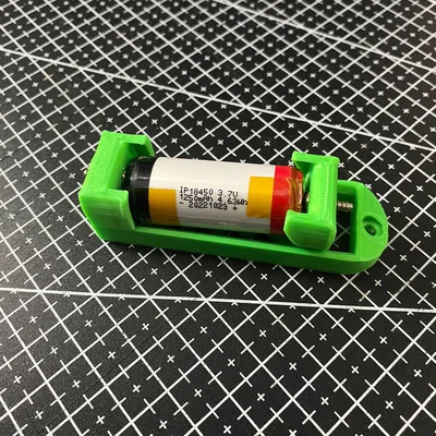 Đế giữ pin 18450 (Vape battery holder) thiết kế in 3D tiện lợi