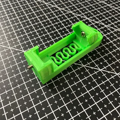 Đế giữ pin 18450 (Vape battery holder) thiết kế in 3D tiện lợi