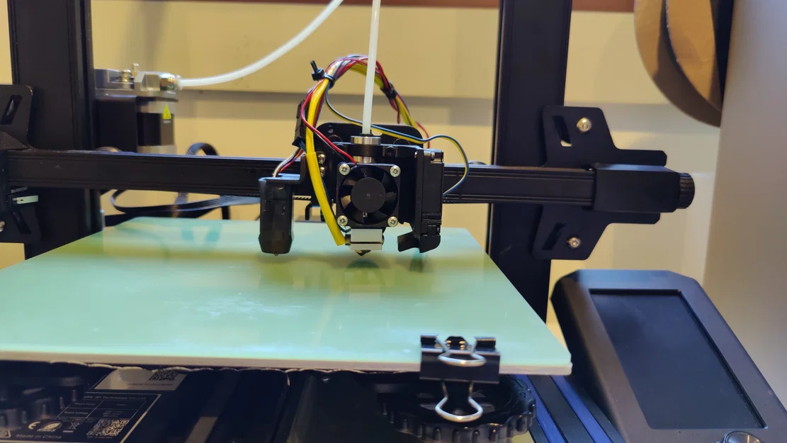 Adapter ngàm gắn hotend V6 cho Ender 3 v2 neo - Image 3