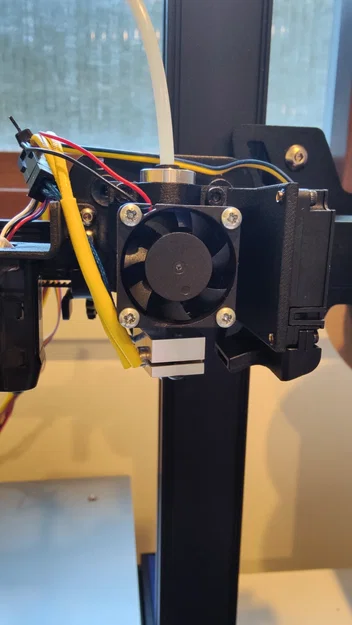 Adapter ngàm gắn hotend V6 cho Ender 3 v2 neo - Image 4