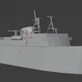 Mô hình tàu phà MV Coho (Black Ball Line) - File in 3D chi tiết - Thumbnail 1