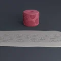Bánh lăn tạo vân Nhật Bản – Texture Rollers Japanese Patterns middle Vol.5 (13–15) - Thumbnail 7