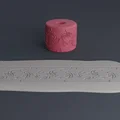 Bánh lăn tạo vân Nhật Bản – Texture Rollers Japanese Patterns middle Vol.5 (13–15) - Thumbnail 10