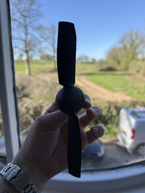 Chân vịt dây thun tự feather (Auto Feathering Rubber Band Propeller) - Image 4