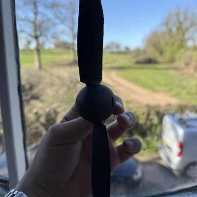 Chân vịt dây thun tự feather (Auto Feathering Rubber Band Propeller)