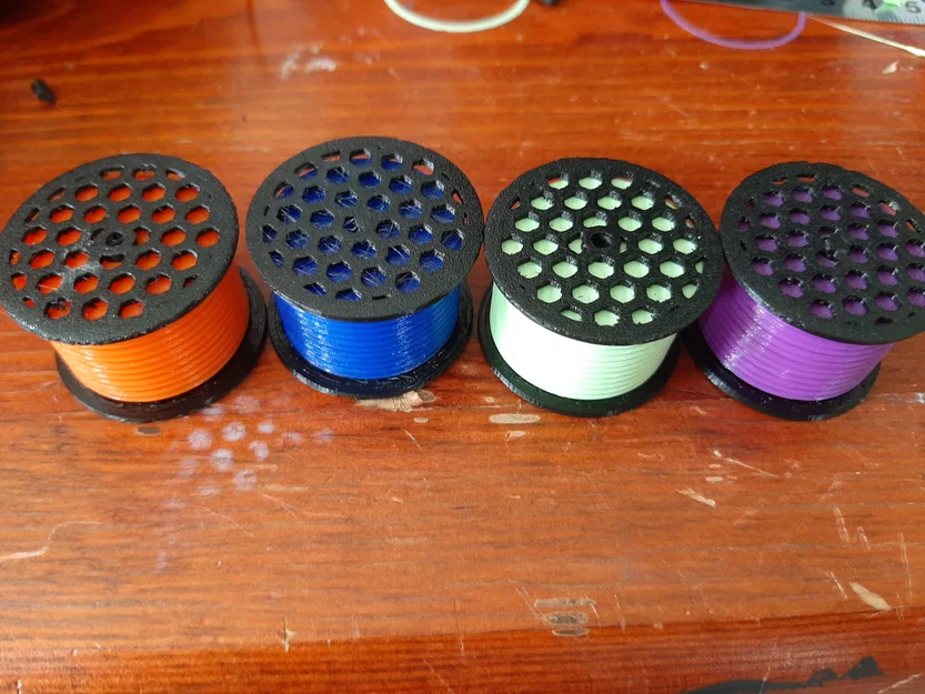 Mô hình cuộn nhựa 3D thu nhỏ Filamencik (Móc khóa độc đáo) - Image 2
