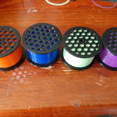 Mô hình cuộn nhựa 3D thu nhỏ Filamencik (Móc khóa độc đáo)