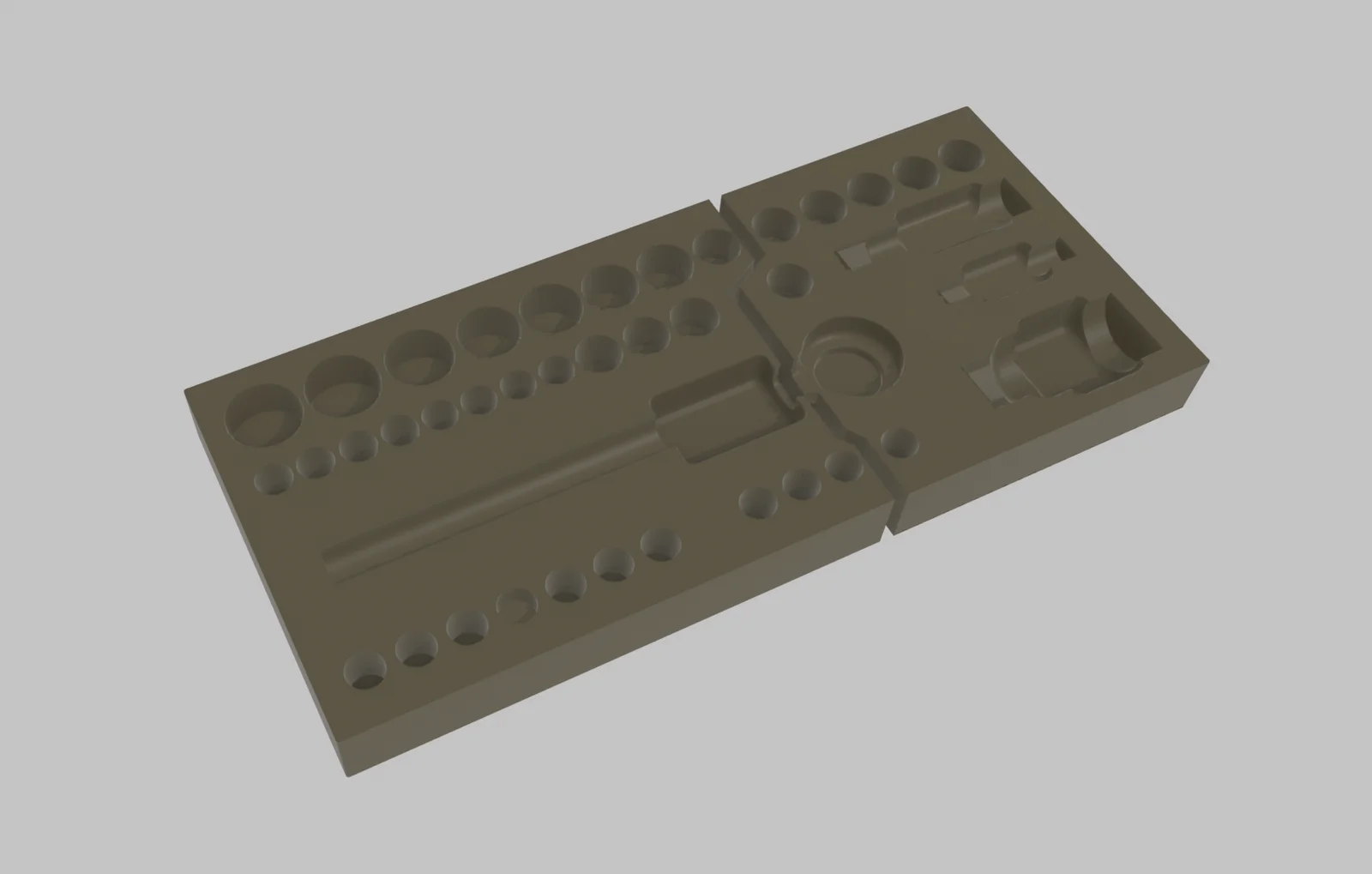 Khay tổ chức dụng cụ cầm tay chuyên dụng in 3D 1