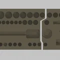 Khay tổ chức dụng cụ cầm tay chuyên dụng in 3D - Thumbnail 2