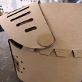 Mô hình mũ hiệp sĩ bằng giấy cho bé - Dự án thủ công sáng tạo - Thumbnail 3