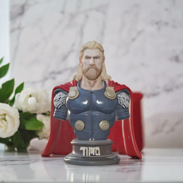 Mô hình tượng bán thân Thor (Bust Thor) 12cm đầy ấn tượng - Image 1