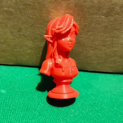 Mô hình tượng bán thân nhân vật Zelda (Bust Zelda) 3D tuyệt đẹp