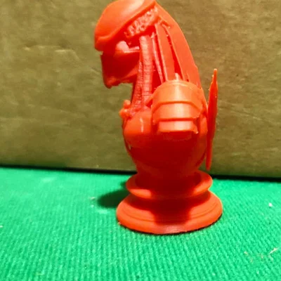 Mô hình 3D tượng bán thân Space Warrior Predator trang trí cực ngầu
