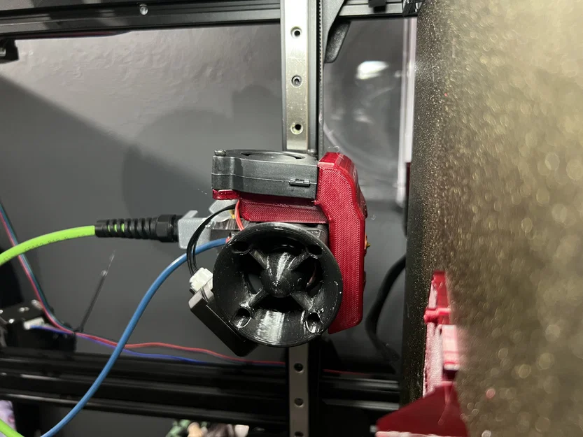 Nâng cấp Fan Shroud 5015 cho Ender 3 V2 với hotend NG Revo - Image 1