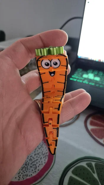Cà rốt funky articulated (fidget) - Image 2