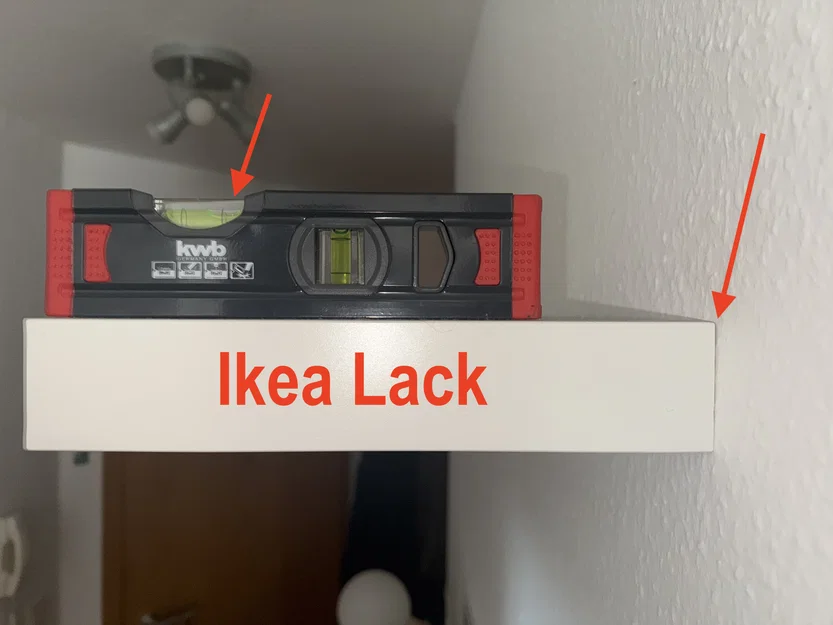 Nêm (Wedge) cho kệ Ikea Lack / Keil für Ikea Lack Regal - Image 1
