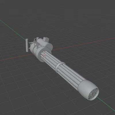 Mô hình Dillon Aero M134 Minigun - Bản vẽ 3D chi tiết cực chất