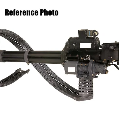 Mô hình Dillon Aero M134 Minigun - Bản vẽ 3D chi tiết cực chất