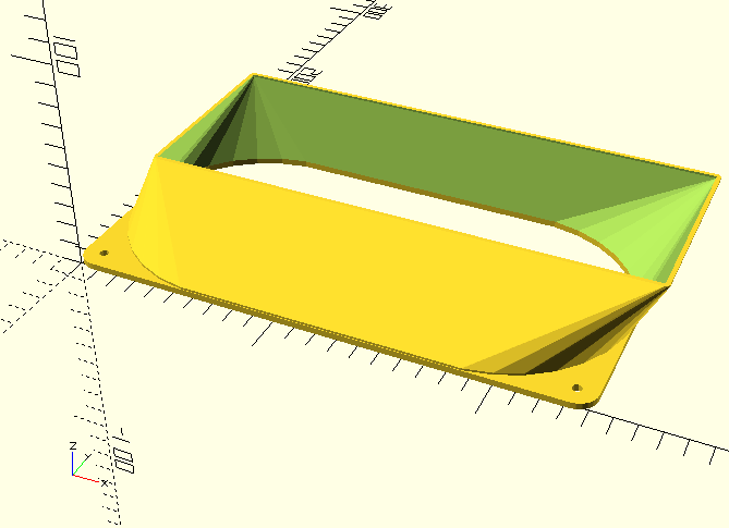 Ống dẫn gió quạt PC dạng tham số (Parametric PC fan duct) - Image 1