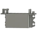 Vỏ housing universal cỡ standard servo HI-TEC & FUTABA (lắp dọc/lắp ngang) - Thumbnail 3