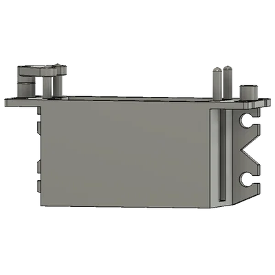 Vỏ housing universal cỡ standard servo HI-TEC & FUTABA (lắp dọc/lắp ngang)