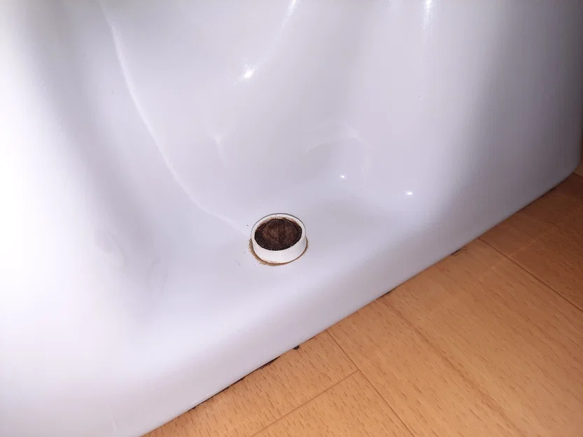 Nắp chụp cố định ốc bồn cầu / WC bowl screw mounting cap - Image 2