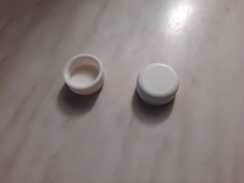 Nắp chụp cố định ốc bồn cầu / WC bowl screw mounting cap - Image 3