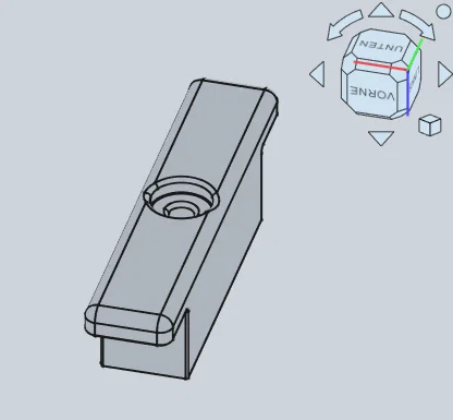 Pat treo kệ giường Paidi (Replacement Bracket) - File in 3D - Image 1