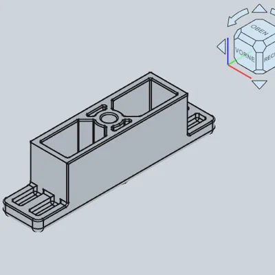 Pat treo kệ giường Paidi (Replacement Bracket) - File in 3D
