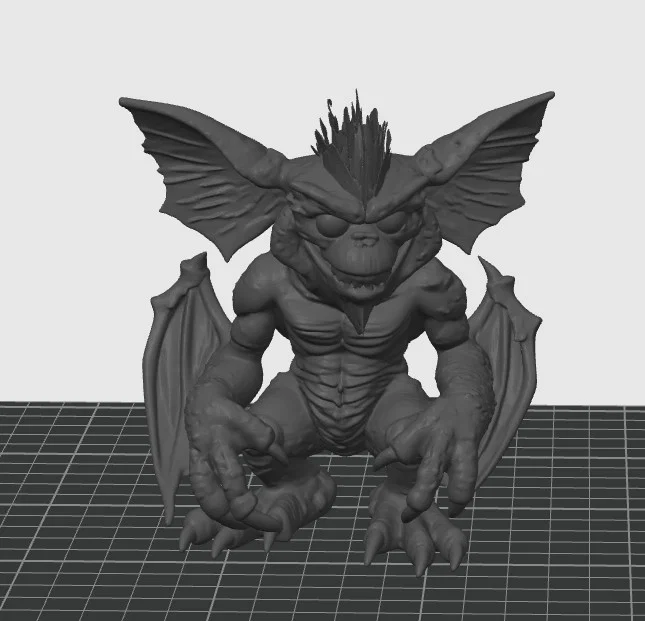 Mô hình 3D Gremlin TIPO MALO - Tượng trang trí cực chất - Image 1