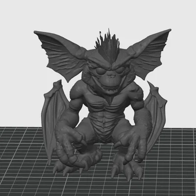 Mô hình 3D Gremlin TIPO MALO - Tượng trang trí cực chất
