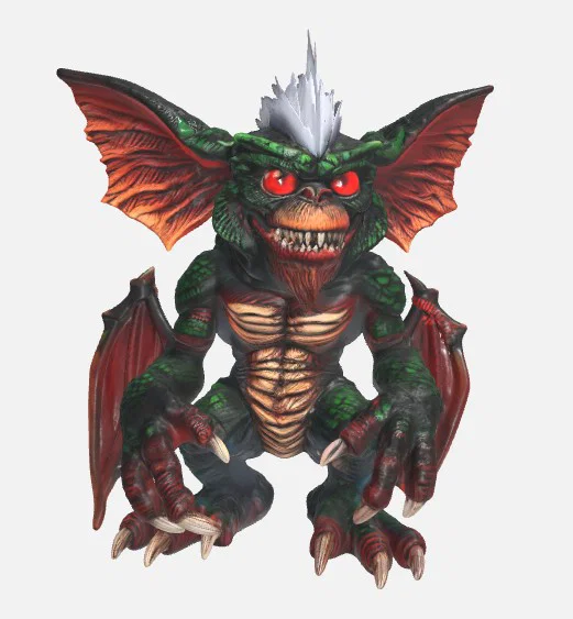 Mô hình 3D Gremlin TIPO MALO - Tượng trang trí cực chất - Image 2