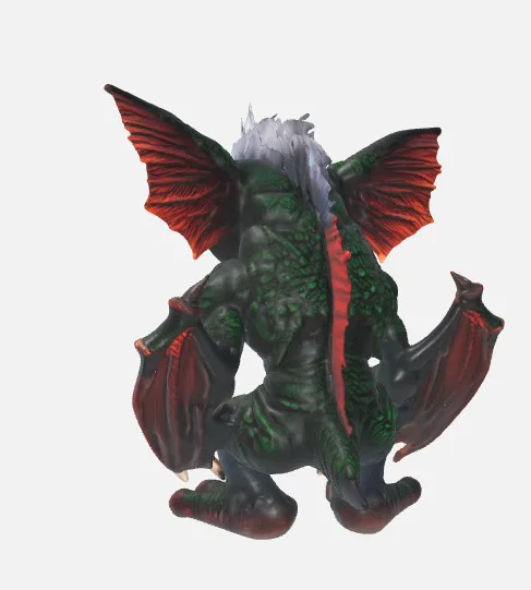 Mô hình 3D Gremlin TIPO MALO - Tượng trang trí cực chất - Image 3