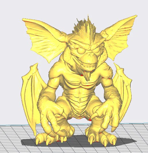 Mô hình 3D Gremlin TIPO MALO - Tượng trang trí cực chất - Image 5